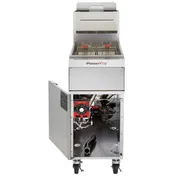 Vulcan 1VK45A 15" Floor Model Full Pot Gas Fryer, 50 lbs, 70.000 BTU 2 image