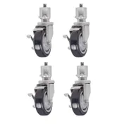 Vulcan CASTERS-VULSCR Set of 4 Adjustable Casters, 6" Overall Height 1 image