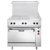 Vulcan EV36S-2HT12G240 Restaurant Range, Electric, 36", (2) Hot Tops 1 image