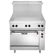 Vulcan EV36S-36G480 Restaurant Range, Electric, 36", (1) Griddle 2 image