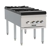 Vulcan VSP200F-QS-PLATINUM 18" (2) Cast Iron Two-Ring Burners Gas Stock Pot Range 1 image