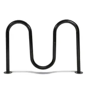 Wabash BRK538I Urbanscape Bike Rack, In Ground Installation, Serpentine Design 1 image