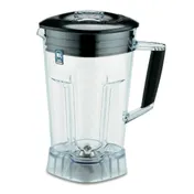 Waring CAC89 Blender Container, 64 Oz., with Lid, Blade & Jar Pad, Copolyester, 1 image