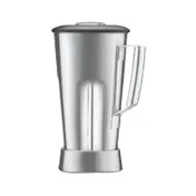 Waring CAC90 Blender Container, 64 Oz., Stainless Steel, Includes: Lid & Blade 1 image