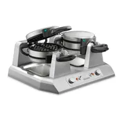 Waring WW300BX Commercial Belgian Waffle Maker, Quad Side-By-Side, 7" Dia. 2 image