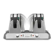 Waring WW300BX Commercial Belgian Waffle Maker, Quad Side-By-Side, 7" Dia. 5 image