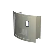 Wood Stone 0-4-SPE-SR Service Panel Extension Curved to match curved doorway facade extension 1 image