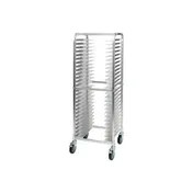 Winco AWPR-26BK 23" 26-Tier Aluminum Pizza Pan Rack w/ 800 lb. Capacity 1 image