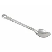 Winco BSOT-15 15" Standard Duty Solid Stainless Steel Basting Spoon 1 image