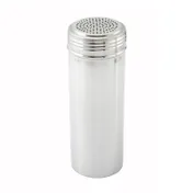 Winco DRG-22H 22 oz. Stainless Steel Shaker / Dredge without Handle 1 image
