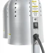Winco EHL-2C Two Bulb Electric Freestanding Heat Lamp, 120V, 500 W 3 image