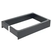 Winco EHL-PH-B Universal Dump Station Pan Holder for EHL-3C Heat Lamp 1 image