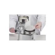 Winco HBP-3 Hamburger Press 10" Heavy-duty with 4" and 5" Plates - 1/Set 3 image
