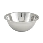 Winco MXB-300Q 3 Qt. Standard Weight Economy Mixing Bowl - Stainless Steel 1 image