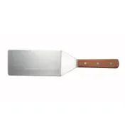 Winco TN48 Turner, 8" X 4" Blade, Dishwasher Safe, Stainless Steel, Satin Finish 1 image