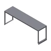 Winholt SSTMS-1572 Shelf, Table Mount, Single, 72"W X 15"D 1 image