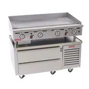 Wolf ARS60 60" 2 Drawers Refrigerated Chef Base w/ Marine Edge Top, Self-Contained 1 image