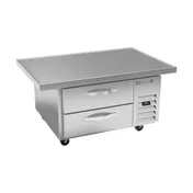 Beverage Air WTFCS36HC-48 48" 2 Drawers Worktop Cook Stand Freezer w/ Marine Edge 1 image