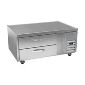 Beverage Air WTFCS48HC 48" 2 Drawers Worktop Freezer Chef Base w/ Marine Edge, 8.6 cu. ft. 1 image