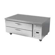 Beverage Air WTFCS52HC 52" 2 Drawers Worktop Cook Stand Freezer w/ Marine Edge, 9.6 cu. ft. 2 image