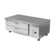 Beverage Air WTFCS60HC 60" 2 Drawers Worktop Cook Stand Freezer w/ Marine Edge, 11.5 cu. ft. 2 image