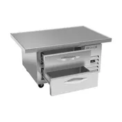 Beverage-Air WTRCS36HC-48 2 Drawers Refrigerated Chef Base w/ Marine Edge, 5,6 cu. ft. 3 image