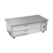 Beverage-Air WTRCS60HC-64 64" 2 Drawers Worktop Cook Stand Refrigerator w/ Marine Edge, 11.5 cu. ft. 1 image