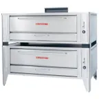image of Blodgett 1060 DOUBLE Gas Pizza Deck Oven, Double Deck