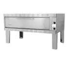 image of Zesto 1503SS 72" Electric Single-Deck Oven w/ 1-1/2" Refractory Stone Hearth, Space Saver