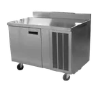 image of Delfield 18648BSTMP 48" 1-Section Worktop Refrigerator w/  1 Door, 10.23 cu. ft.