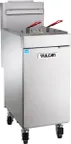 image of Vulcan 1VEG35M 15" Floor Model Natural Gas Full Pot Fryer, 40 Lbs - 70,000 BTU