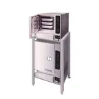 image of Cleveland (2) 22CGT63.1 9 Pan Gas Boilerless Convection Steamer, (2) Stacked, Stand, 64.000 BTU