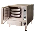 image of Cleveland 22CGT3.1 SteamChef Countertop Gas  Boilerless Convection Steamer w/ 3 Pan, 32.000 BTU