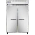 image of Continental Refrigerator 2RFNSA 52" 2-Section Reach-In Refrigerator Freezer Combo w/ 2 Solid Doors