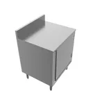 image of BK Resources UBC-21-W24H Well Series Underbar Cabinet, Flat Top with Raised Edge