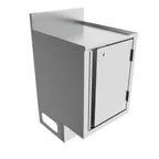 image of BK Resources UBC-B-21-W18HL Call Series Underbar Cabinet, Flat Top, 18"X21"