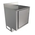 image of BK Resources UBC-B-21-W24H Call Series Underbar Cabinet, Flat Top, 24"X21"