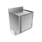 image of BK Resources UBC-B-21-W24HL Call Series Underbar Cabinet, Flat Top, 24"X21"