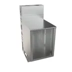 image of BK Resources UBC-DW-21-F18 Top Shelf Underbar Cabinet, Flat Top, Die Wall