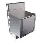 image of BK Resources UBC-DW-21-F24H Top Shelf Underbar Cabinet, Flat Top, 24"X21"