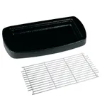 image of BUNN 38029.1002 Drip Tray Kit – Rectangular Black Plastic, Compatible with TB6/ITB DDL W/2 TDO-N-3.5