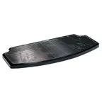 image of Bunn 53452.0000 Twin Drip Tray Kit, 16" - 20" Rectangular Blacks Soft Heat