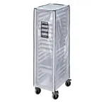 image of Cambro GBCTUGNPR11CLR Clear Vinyl Pan Rack Cover, 27" Wide, 18" Deep, 60" High