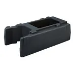 image of Cambro R500LCD110 Riser - Black Poly, 9-1/8"W x16-1/4"D x4-9/16"H, 250LCD/500LCD/UC250/UC500 NSF