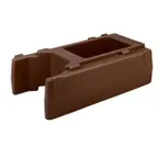 image of Cambro R500LCD131 Riser – Brown Plastic, 9-1/8" W x 16-1/4" D x 4-9/16" H, Fits 250LCD/500LCD, NSF