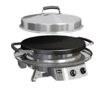 image of Evo America 10-0020-NG Countertop Natural Gas Round Griddle