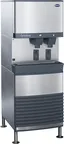 image of Follett 110FB414W-S Ice & Water Dispenser 26" Steel 90 lb Nugget 425 lb/24h SensorSAFE™ Agion® 115V