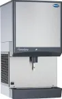 image of Follett 25CI414W-LI Ice Machine, 21" Nugget Ice, 425 lb/24h, 25 lb Storage, Stainless Steel, Agion