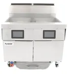 image of Frymaster 2FQG80T 40" ® Filterquick® Gas Tube Fryer