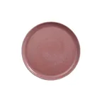 image of GET PA1822712812 Plate, 11" Diameter Round Coupe Rim Porcelain Corona Cosmos Nova - 1 Dozen